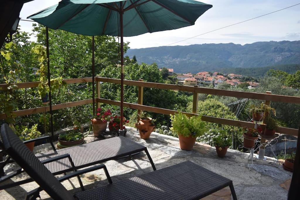 Casinha Estrela Da Encosta - Geres Villa Vieira do Minho Exteriör bild
