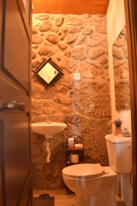 Casinha Estrela Da Encosta - Geres Villa Vieira do Minho Exteriör bild